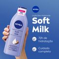 NIVEA Loção Hidratante Corporal  Soft Milk  Hidratação Profunda 400ml